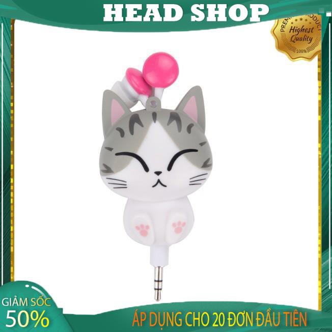 Tai nghe dây rút hình thú đáng yêu WA301 (Gía sỉ ) HEAD SHOP