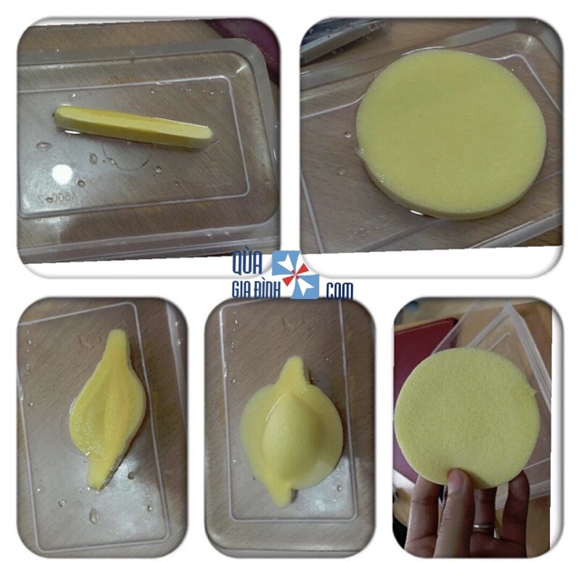 Bông nén rửa mặt