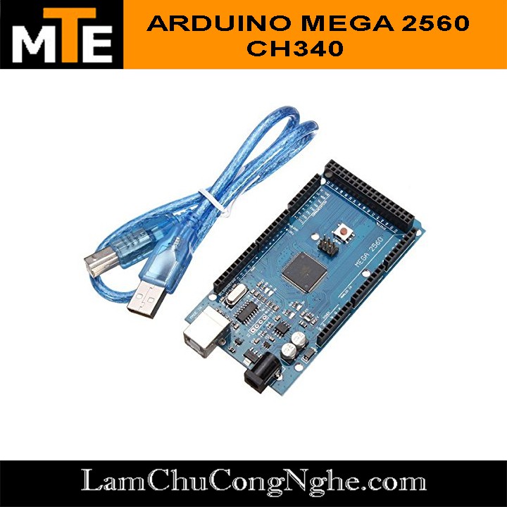 Mạch arduino mega 2560 R3 CH340 (board phát triển) Kèm cáp