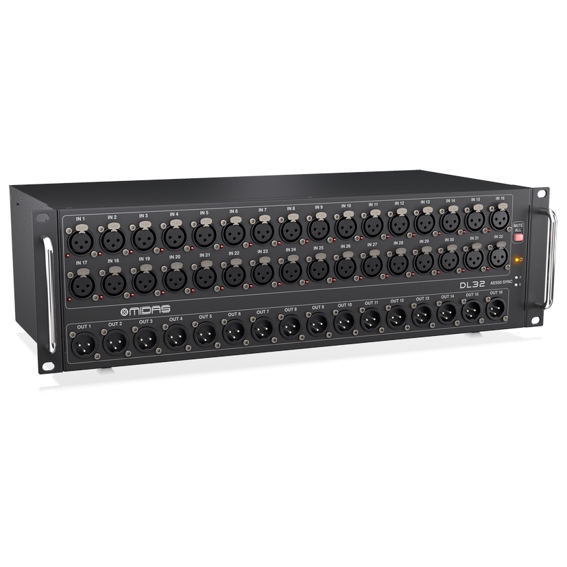 Hộp Chia Tín Hiệu Âm Thanh MIDAS DL32 - DIGITAL MIXER 32 KÊNH -Bộ trộn âm thanh kĩ thuật số