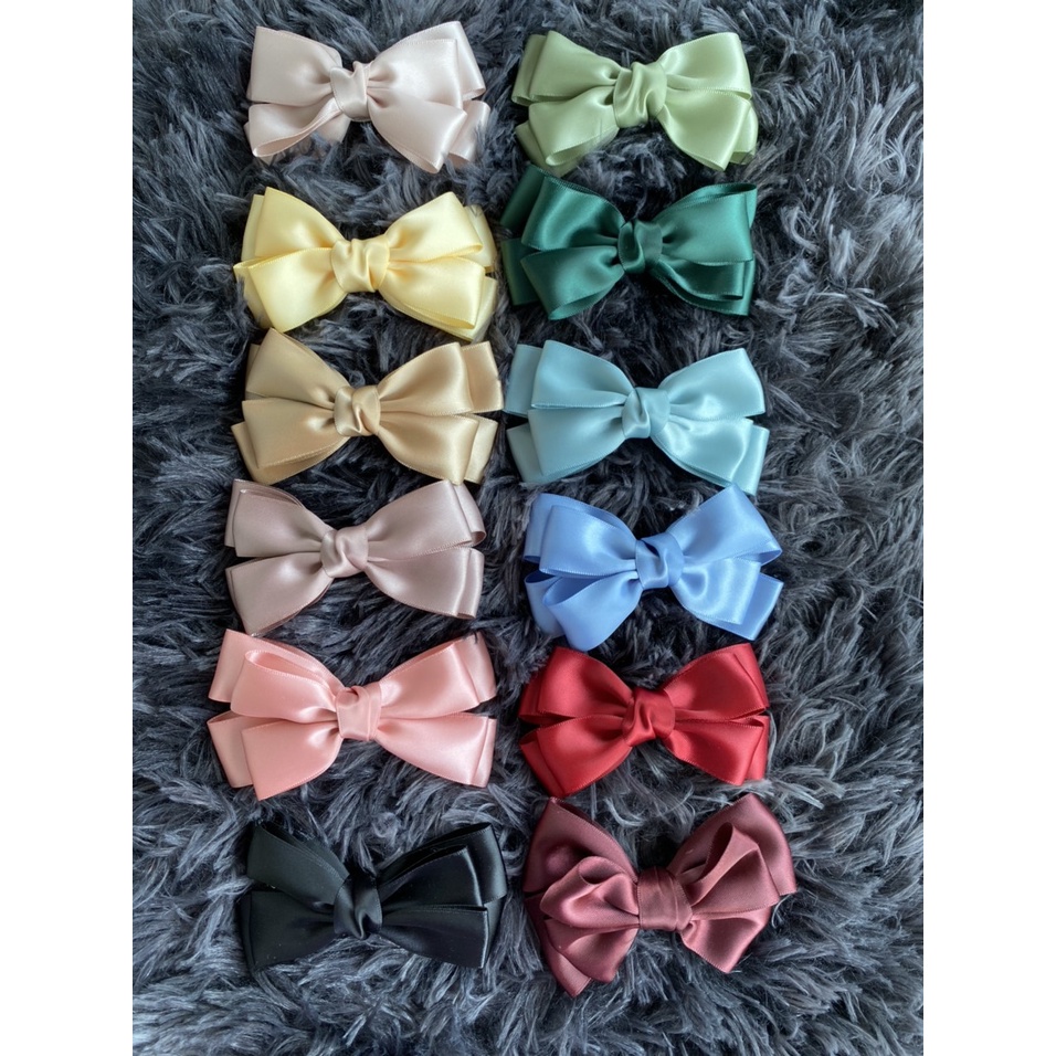 Cặp tóc nơ handmade phong cách Hàn Quốc🌸