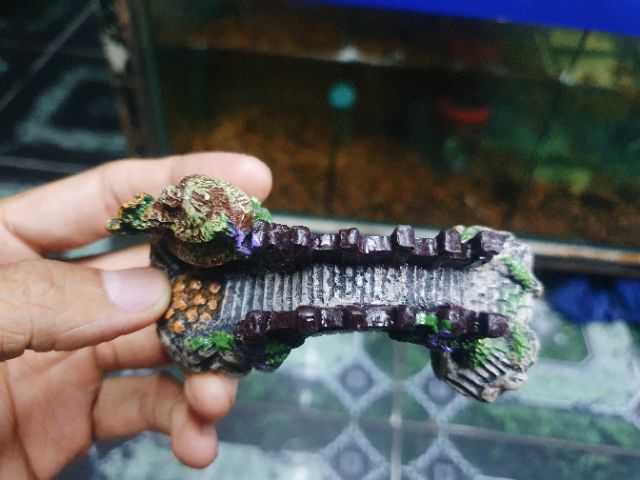 CẦU TRANG TRÍ HỒ CÁ NON BỘ 10x5x4cm