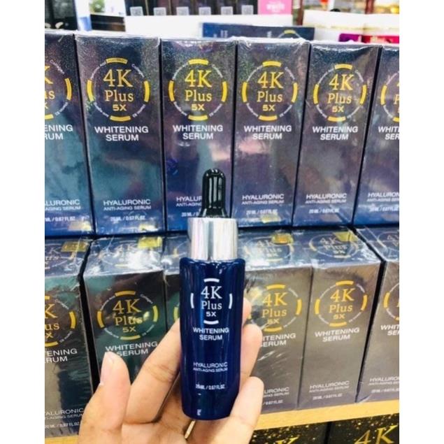 Siêu rẻ 01 Chai Serum 4K Plus5x WHITENING 20ml Chính Hãng Thái Lan 100%