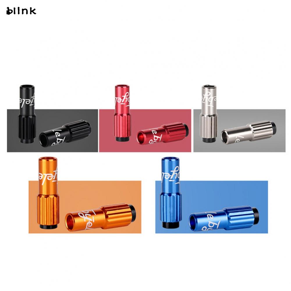 Set 2 Đầu Nối Dây Phanh Xe Đạp Bằng Hợp Kim Nhôm