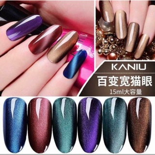 Sơn gel mắt mèo kaniu chuẩn đẹp