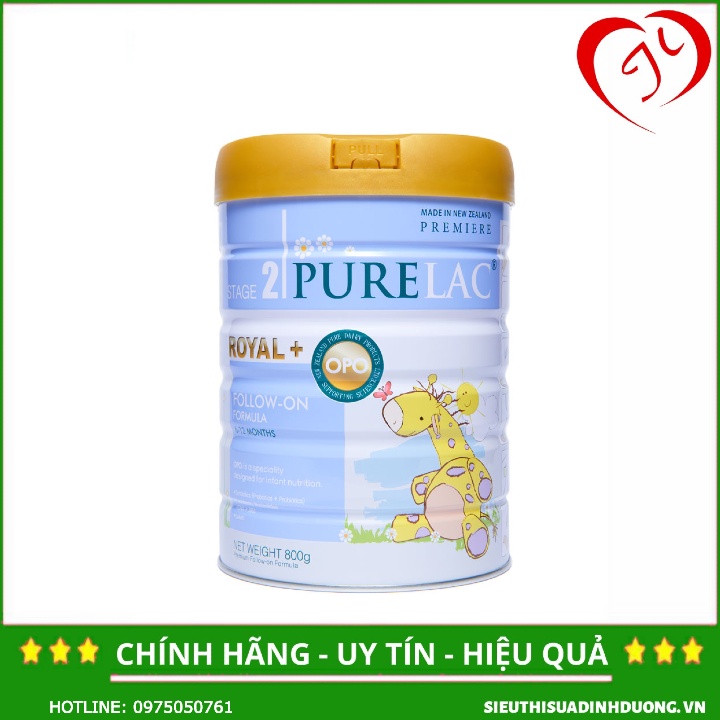Sữa PureLac Royal+  800g