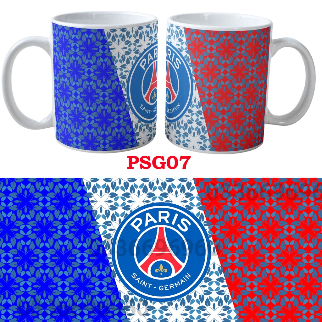 Cốc Sứ PSG Nhiều Mẫu - Cốc Đội Bóng PSG Loại 1 Có In Theo Yêu Cầu