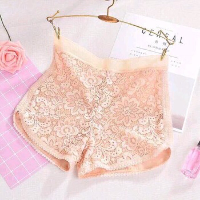 Quần váy ren hoa cúc