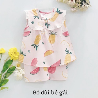 Combo 2 Bộ tole đùi bé gái size M