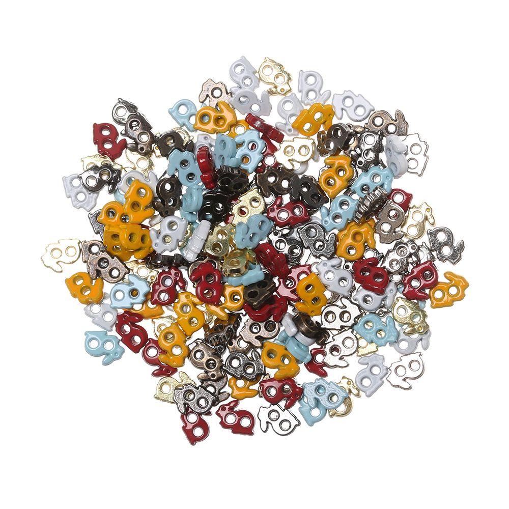 RAINBOW Set 20 / 40 Nút Áo Hình Thỏ Đáng Yêu Cho Búp Bê