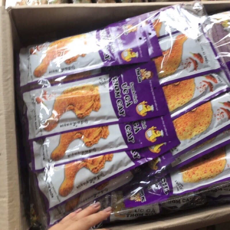 Sỉ bịch ức gà thơm cay 30 gói 26gam