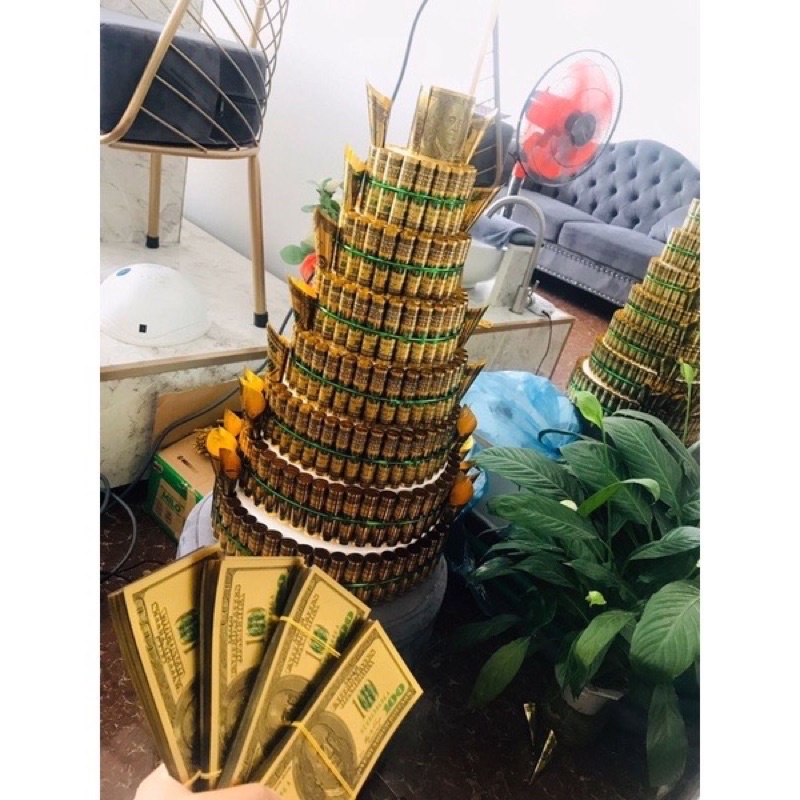 Tờ đô La trang trí oản tài Lộc( loại mềm)