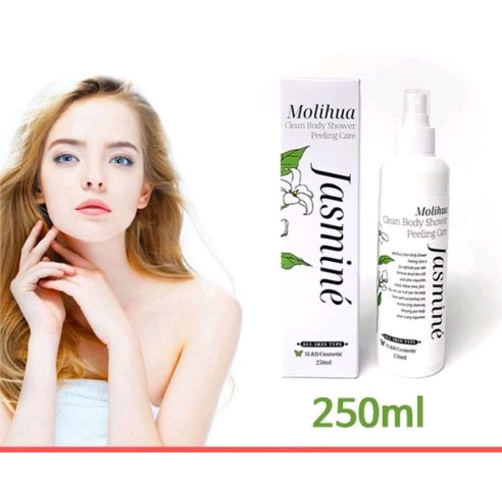 [Hàng Nội Địa] Xịt Tẩy Tế Bào Chết Molihua Clean Body shower Peeling Care Jasmine 250ml Hàn Quốc | BigBuy360 - bigbuy360.vn