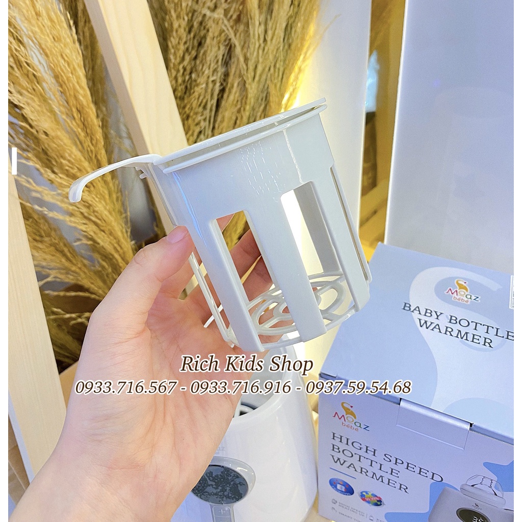 Máy hâm sữa siêu tóc MB021 Moazbebe