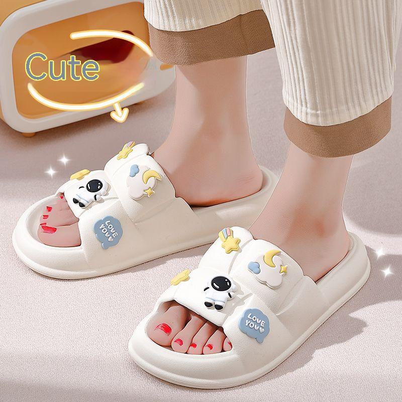 Dép Đi Trong Nhà Chống Trượt Hình Ngôi Sao Hoạt Hình Dễ Thương Thời Trang Mùa Hè Cho Bạn Gái