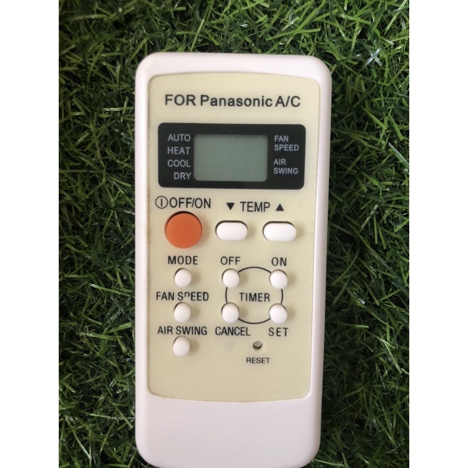 Điều Khiển điều hòa Panasonic 1 nút cam bên trái dùng cho điều hòa 1 chiều và 2 chiều loại tốt thay thế khiển zin theo