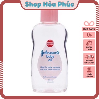Dầu massage BabyOil Johnson baby