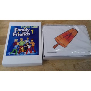 Flashcard Family and Friends 1 (A5 in 1 mặt)
