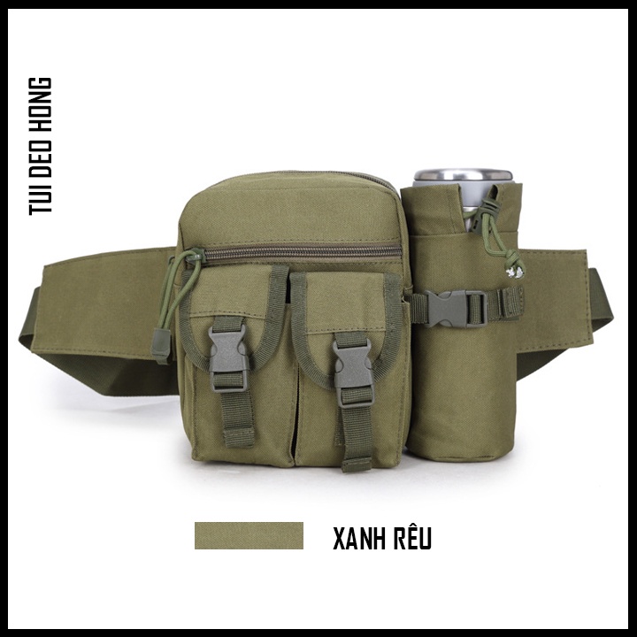 Túi Đeo Hông - Đeo Bụng Chiến Thuật Du Lịch, Thể Thao Đi Phượt Dã Ngoại Chống nước