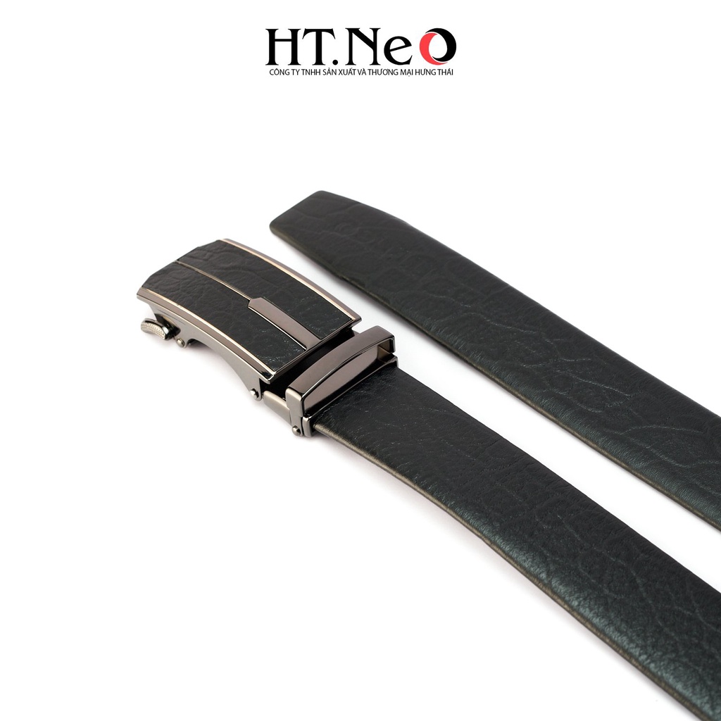 Thắt lưng nam da voi HT.NEO da voi nguyên miếng siêu dẻo dai, thiết kế lịch thiệp nam tính DL20