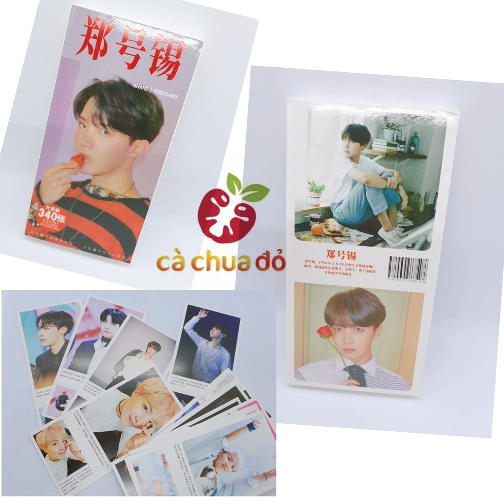 Hộp Post Card BTS 340 hình J-hope