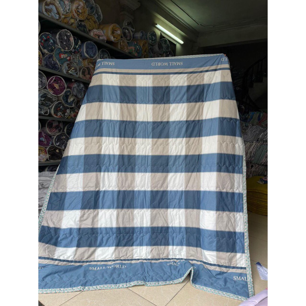 [NHẬP] Chăn hè cotton cao cấp (Không phải poly) trần bông - Ảnh thật tại cửa hàng - 2m2x2m