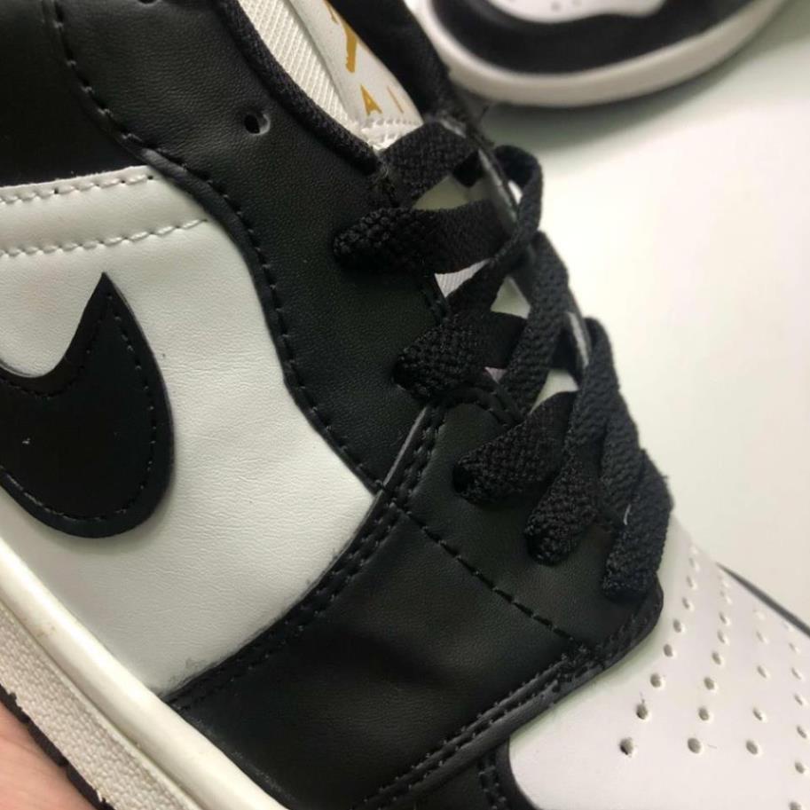 Giày Jdan đen trắng thấp cổ, Giày Sneaker JD1 thấp cổ freeship nam nữ fuill boxbill | BigBuy360 - bigbuy360.vn