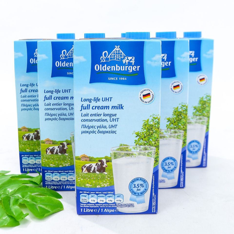 Sữa tươi nguyên kem 3,5% Oldenburger 1 lít. | BigBuy360 - bigbuy360.vn
