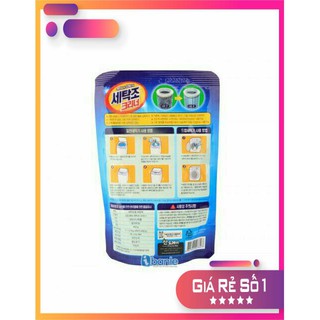 Sỉ 10 gói bột tẩy vệ sinh lồng máy giặt.