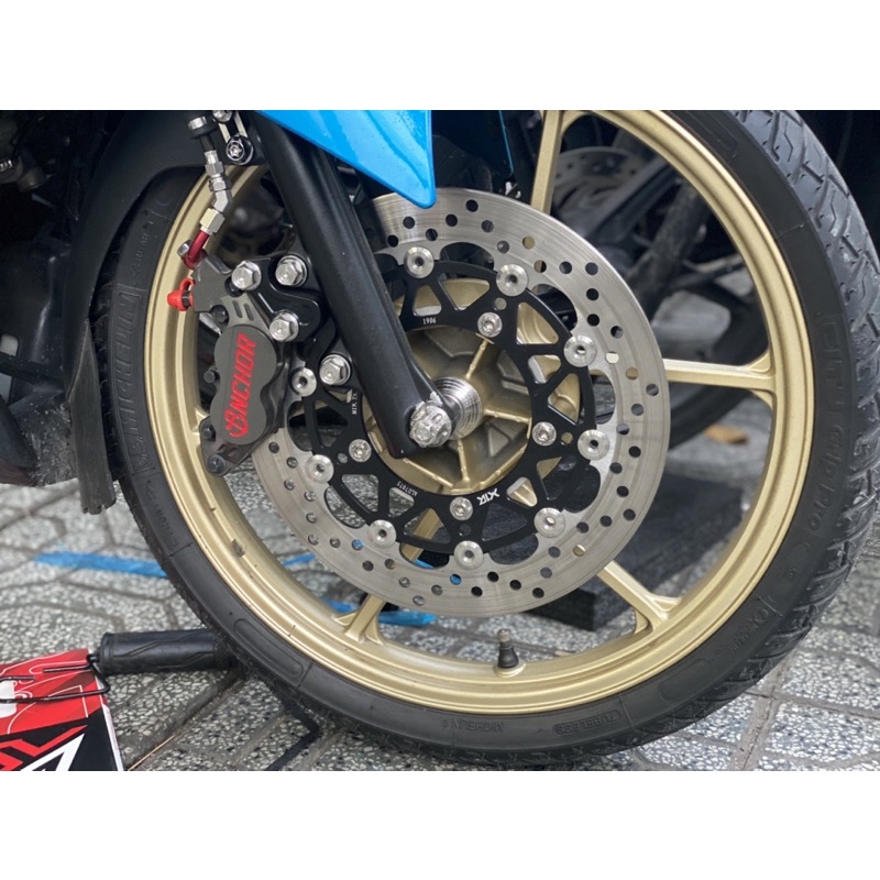 Đĩa thắng trước EXCITER150 size 290-289 X1R chính hãng