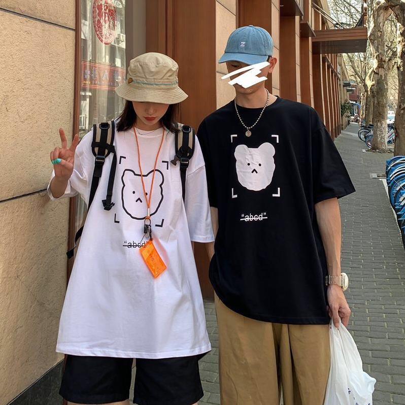 Áo thun tay lỡ unisex hàng đẹp, áo phông chất cotton sịn