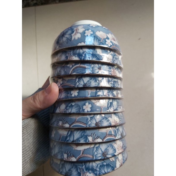 10 bát nước tương, bát đựng chè cúng, chén chè đường kính 8cm