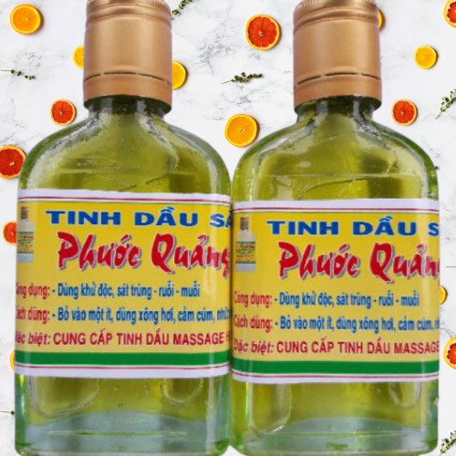 Tinh dầu xả đuổi muỗi, côn trùng cắn Phước Quảng 100ml