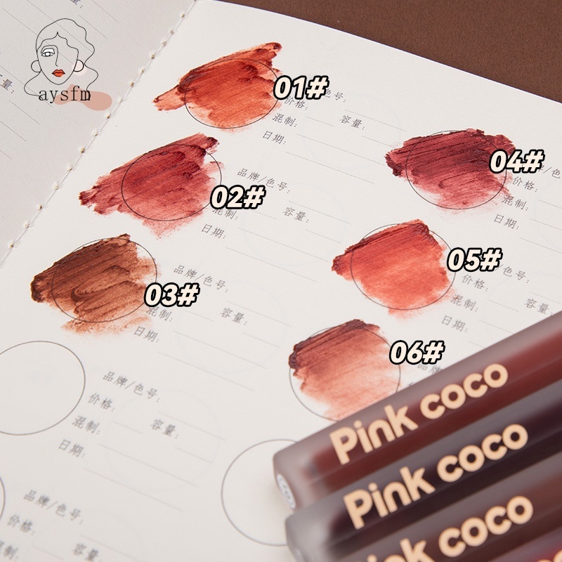 Son Môi Dạng Lỏng Lâu Trôi Chống Thấm Nước Màu Nhung Lì Gợi Cảm Thời Trang