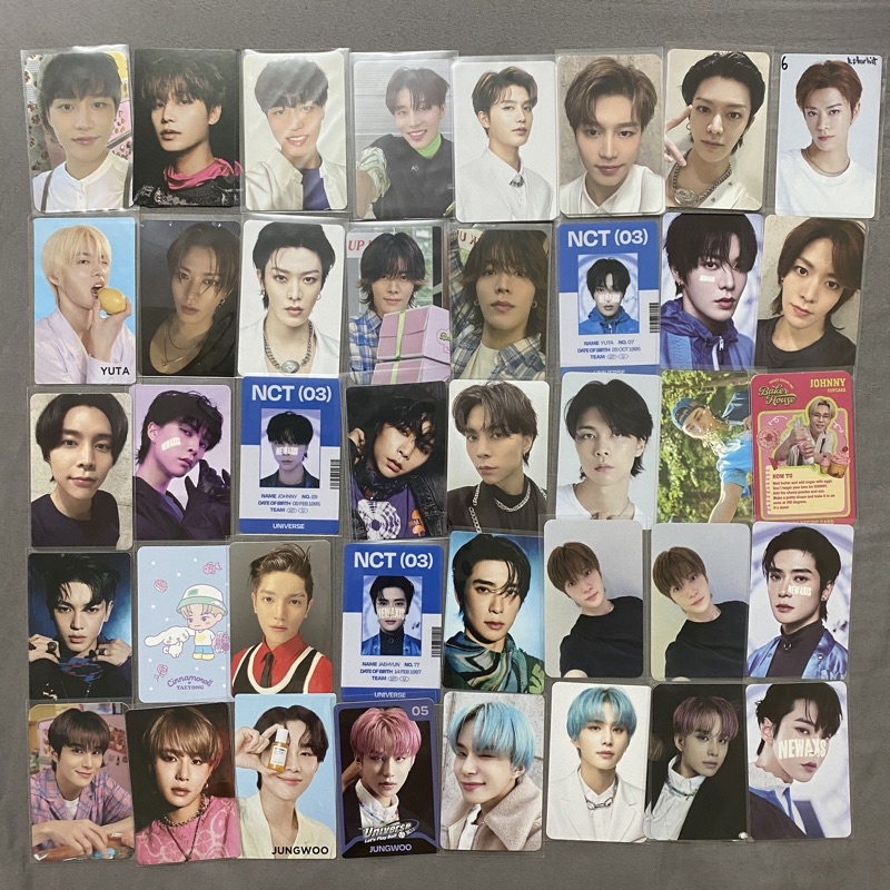 HÌNH CARD LẺ NCT127 CÓ SẴN NHÓM NHẠC