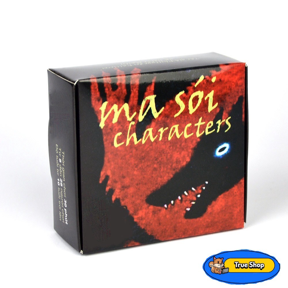 Ma sói Character (Việt Hóa) - Boardgame Werewolf Character