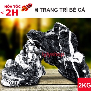 Đá Kẹp Kem loại đẹp ( 2KG ) làm thác cát, trang trí hồ cá, bể cá, hồ thủy sinh, làm tiểu cảnh đem lại may mắn gia chủ