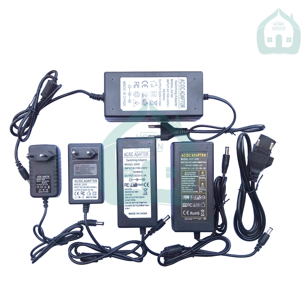 Nguồn Adapter 5v, 9v, 12v dòng  2a, 5a, 8a, 10a cho led, camera, máy hút sữa, Switch, Bộ Phát Wifi
