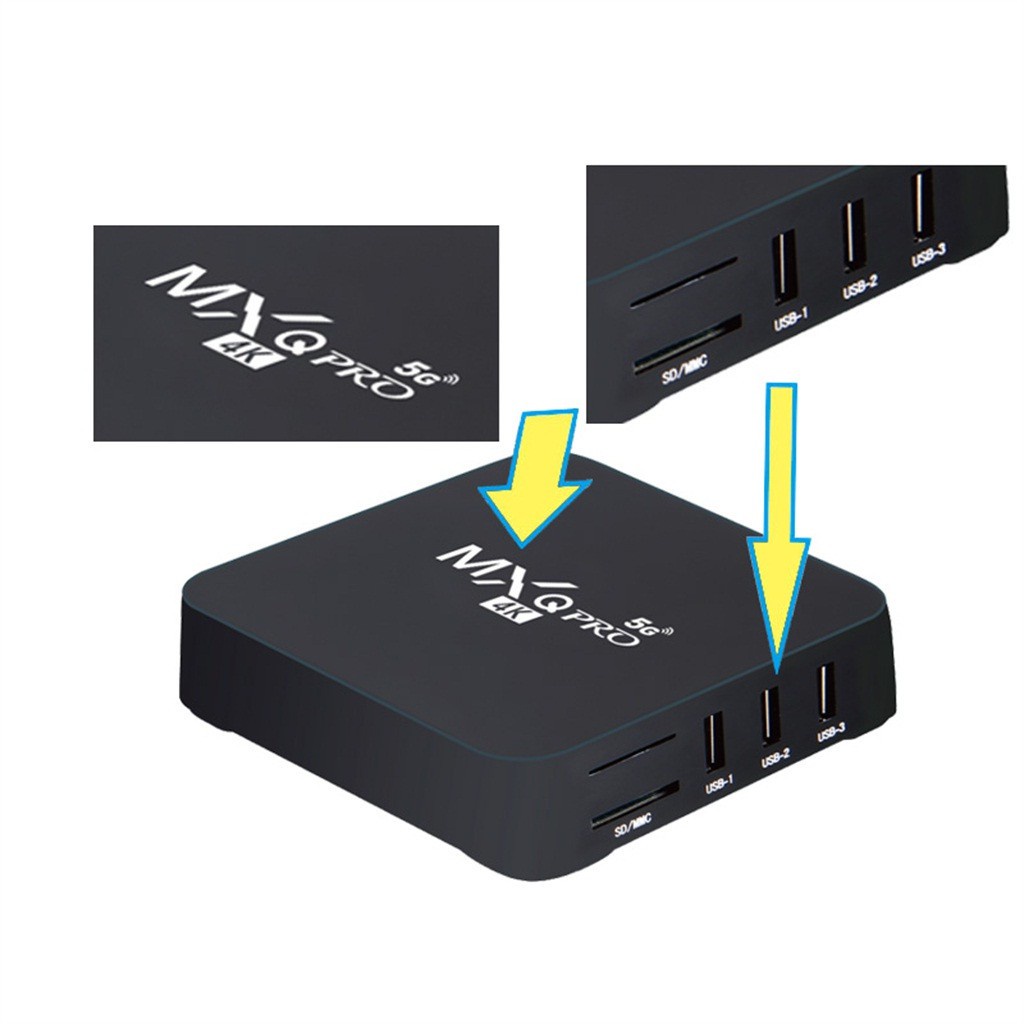 Đầu Tv Box Thông Minh Rede 4K Hd 8GB / 16GB / 2.4G KèM Phụ KiệN