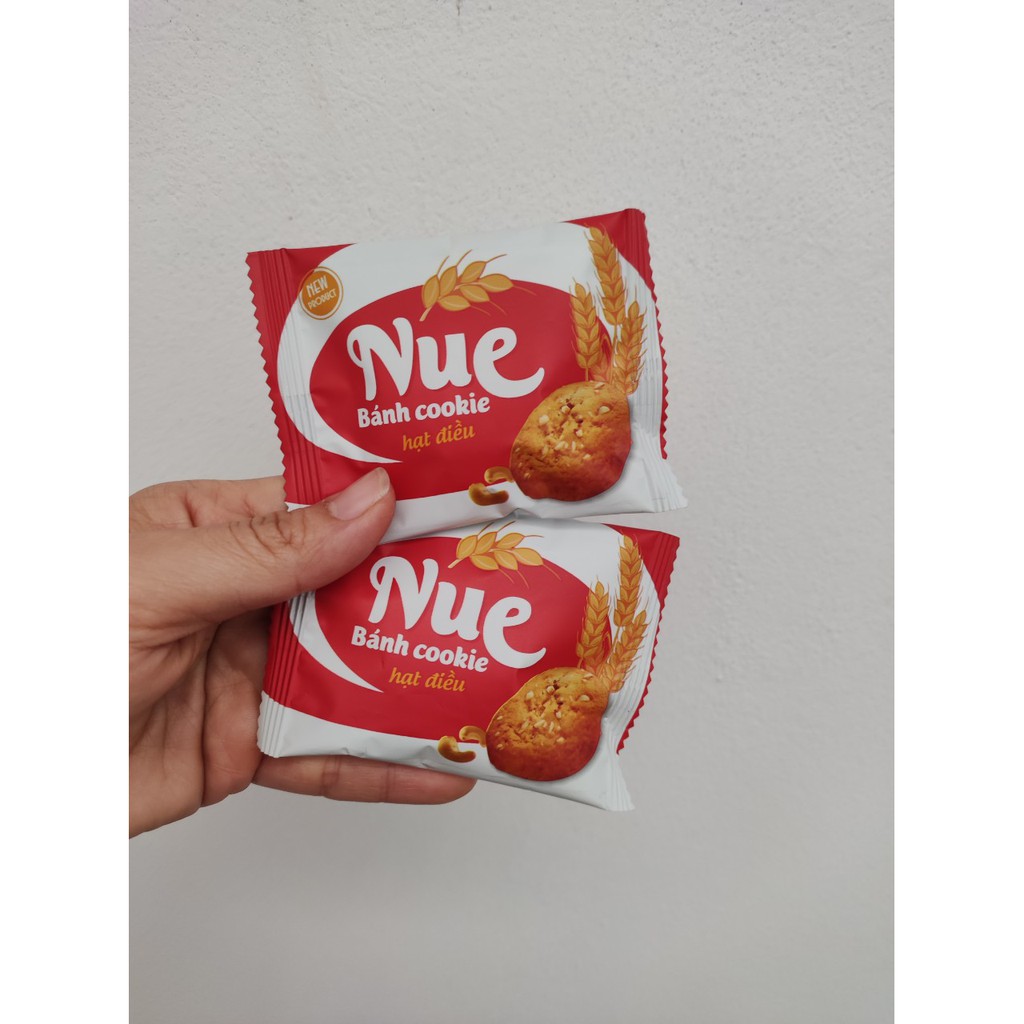 BÁNH COOKIE HẠT ĐIỀU NUE  HỘP 120G - NGUYÊN LIỆU TỰ NHIÊN, CHẤT LƯỢNG TUYỆT HẢO