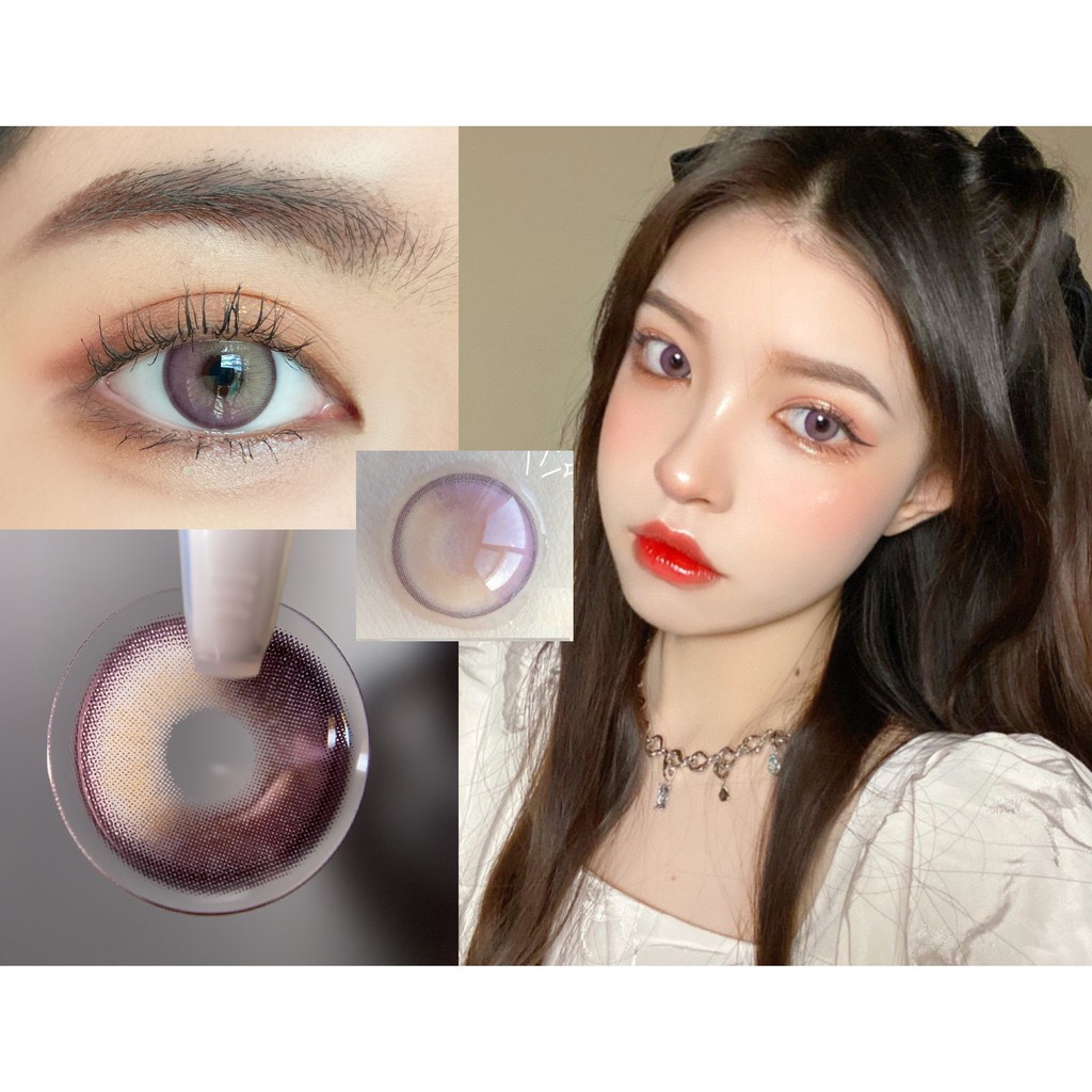 Kính áp tròng Colorhunter Dùng 1 Năm 14.0mm 0 - 8 Độ 1 cặp