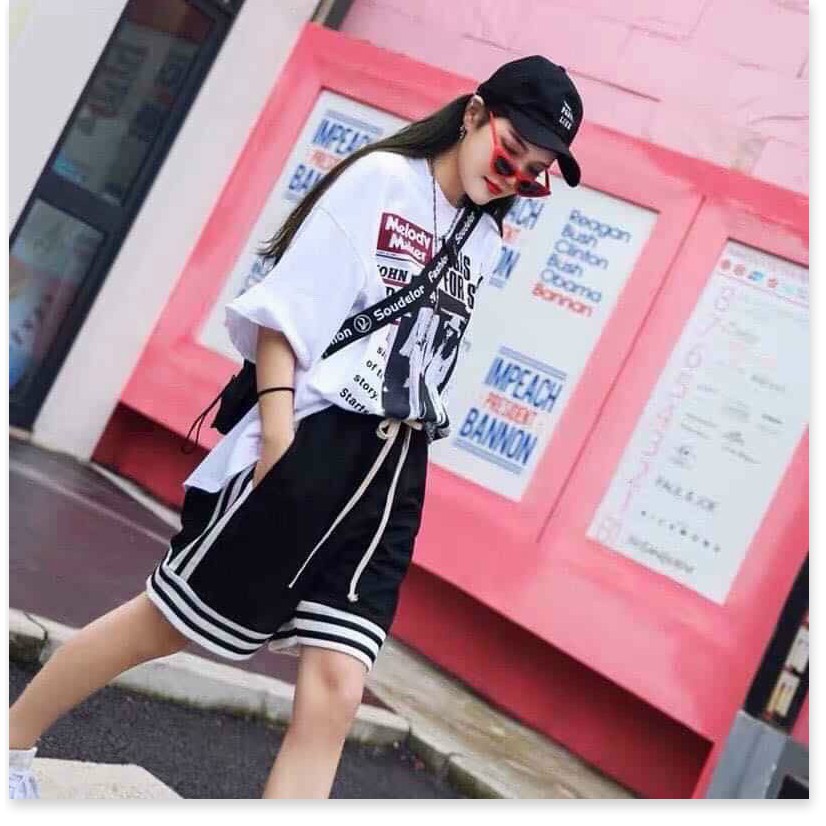 QUẦN SHORT NỮ KẺ SỌC CÁ TÍNH CHẤT THUN CO GIẢN 4 CHIỀU THOÁNG MÁT  THỜI TRANG KME.STORE