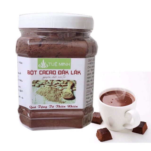 1kg Bột CaCao Nguyên Chất Đắk Lắk