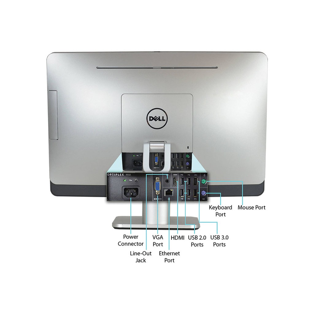 Máy tính All in one Dell 9010: i5 4G 500G | WebRaoVat - webraovat.net.vn