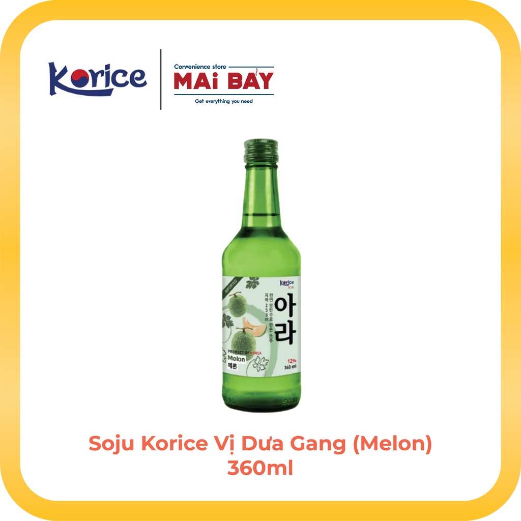 Soju Korice Hàn Quốc 360ml
