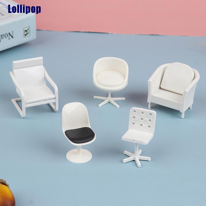 Mô hình ghế ngồi tỉ lệ 1:20 trang trí nhà búp bê