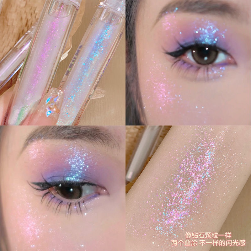 Phấn Mắt Dạng Lỏng XIXI Màu Ngọc Trai Lấp Lánh Lâu Trôi Chống Thấm Nước