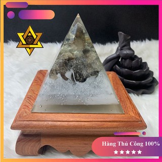Kim tự tháp năng lượng - đá năng lượng orgonite thủ công mẫu số 6