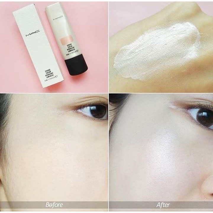 Kem lót căng bóng Mac Strobe Cream Hydratant Lumineux Pinklite