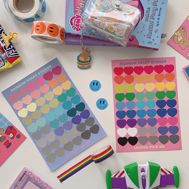 Sticker Dán Trang Trí Nhiều Màu Sắc Bắt Mắt Sành Điệu